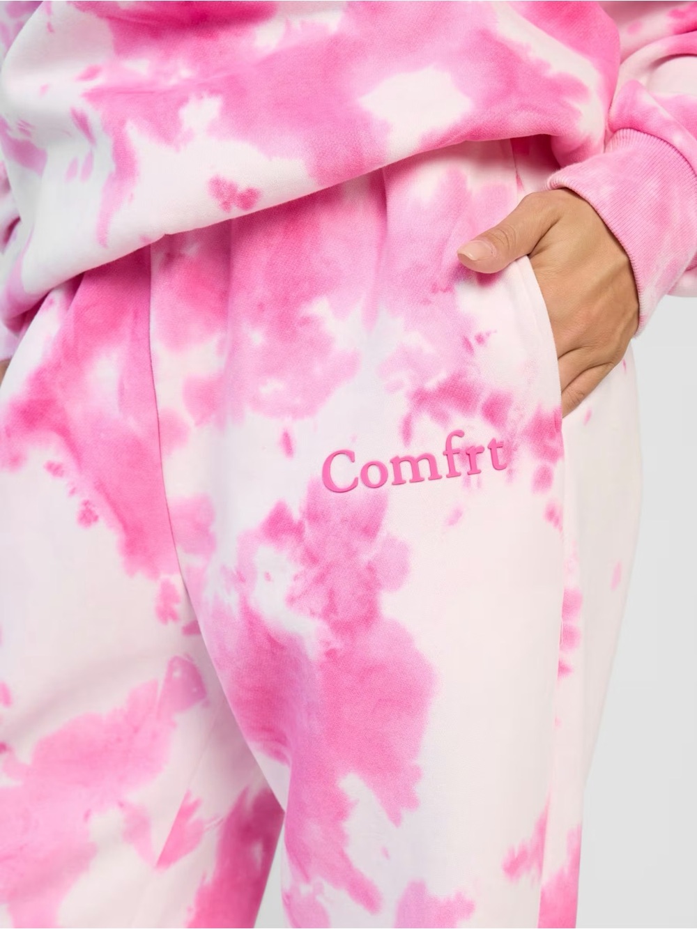 Comfrt Minimalist Sweatpants Limited Edition Strawberry Swirl